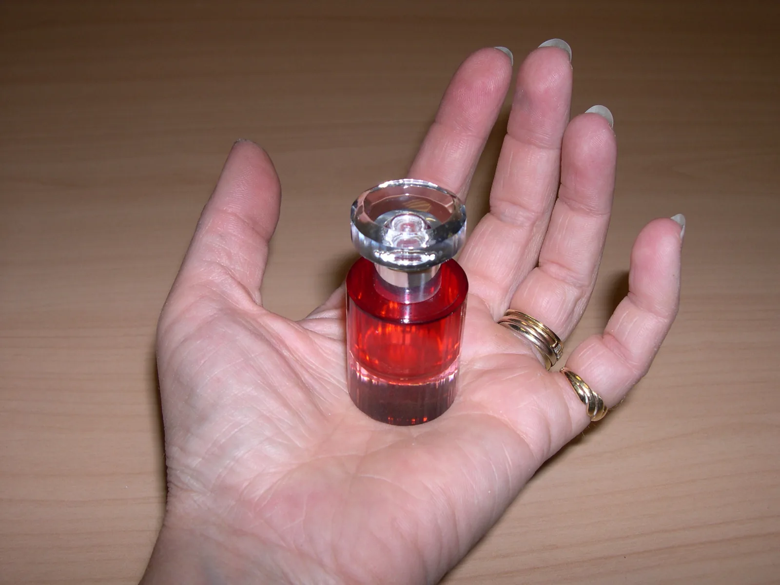 Flacon miniature — réalisation Maq’Exe