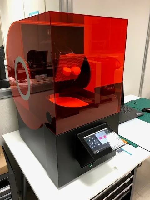 Impression 3D en résine — réalisation Maq’Exe