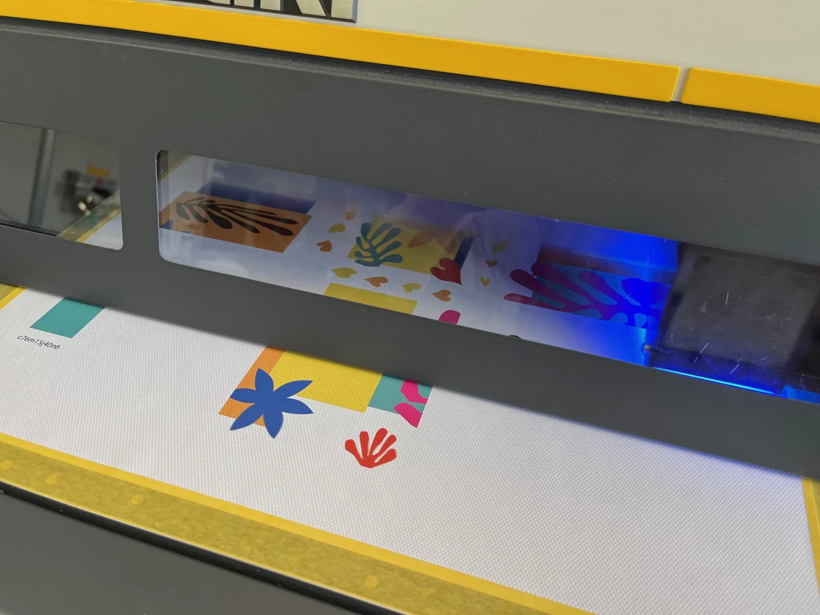 Impression UV d’un décor — réalisation Maq’Exe