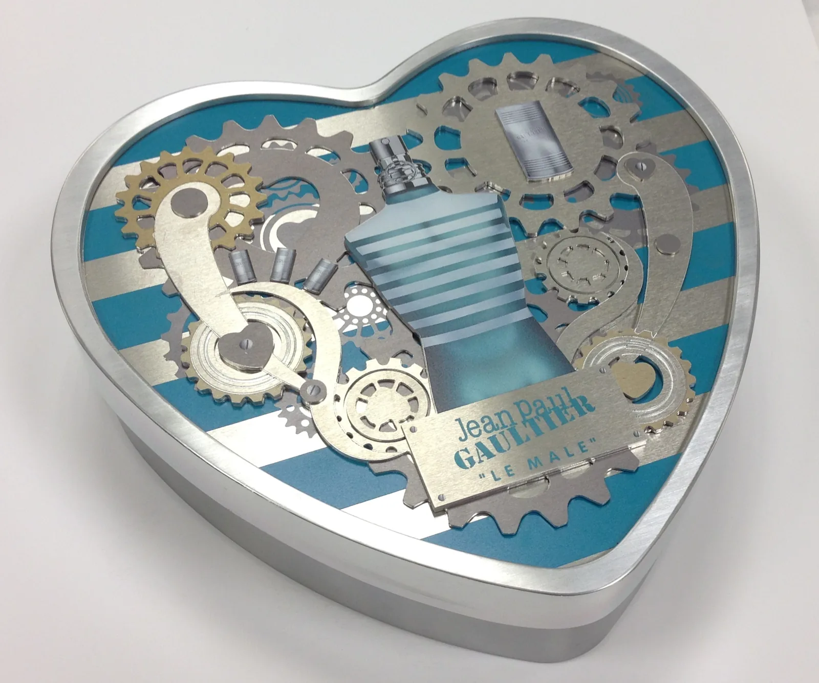 Jean Paul Gaultier · Coffret cœur — réalisation Maq’Exe