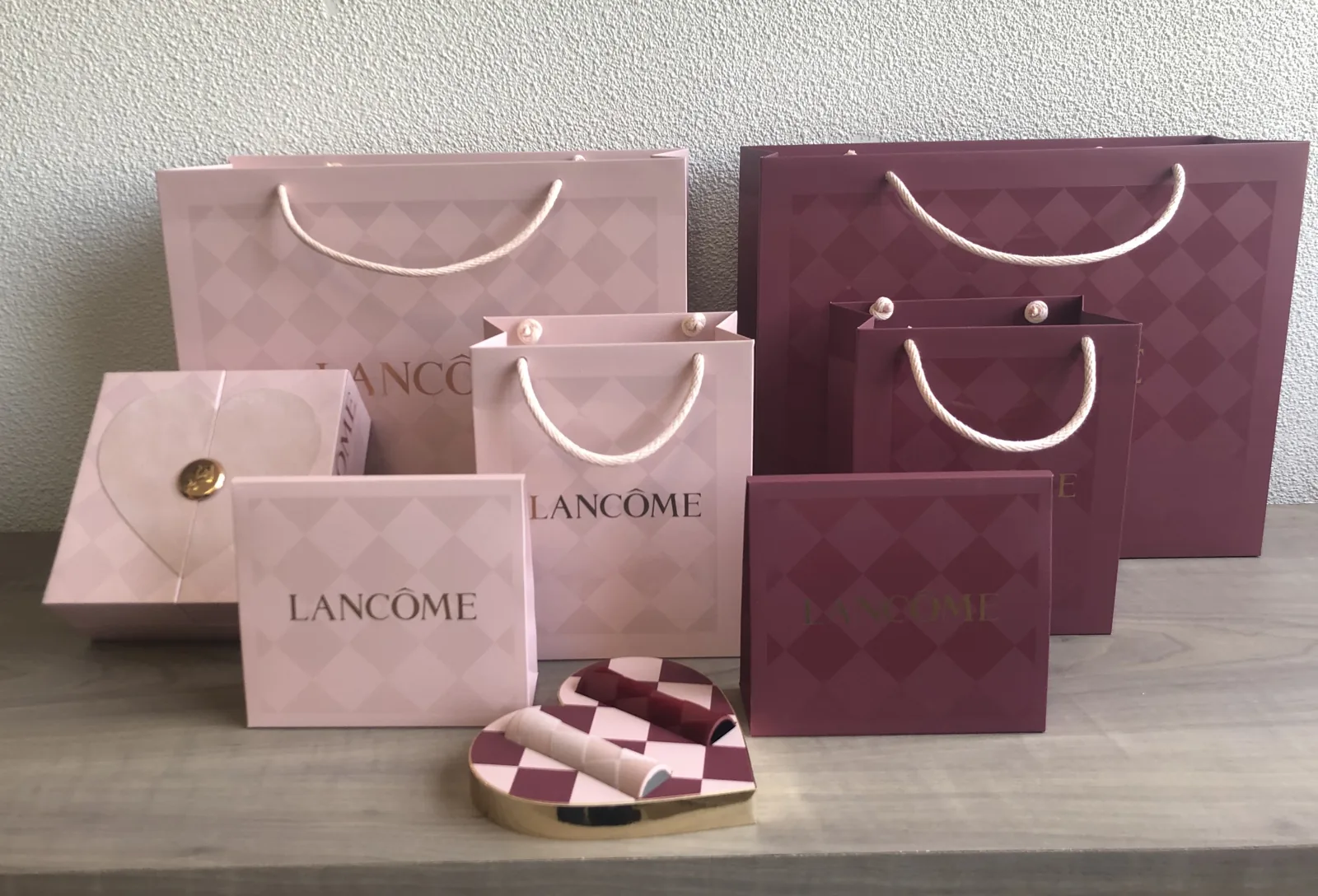 Lancôme · Sacs et coffrets — réalisation Maq’Exe