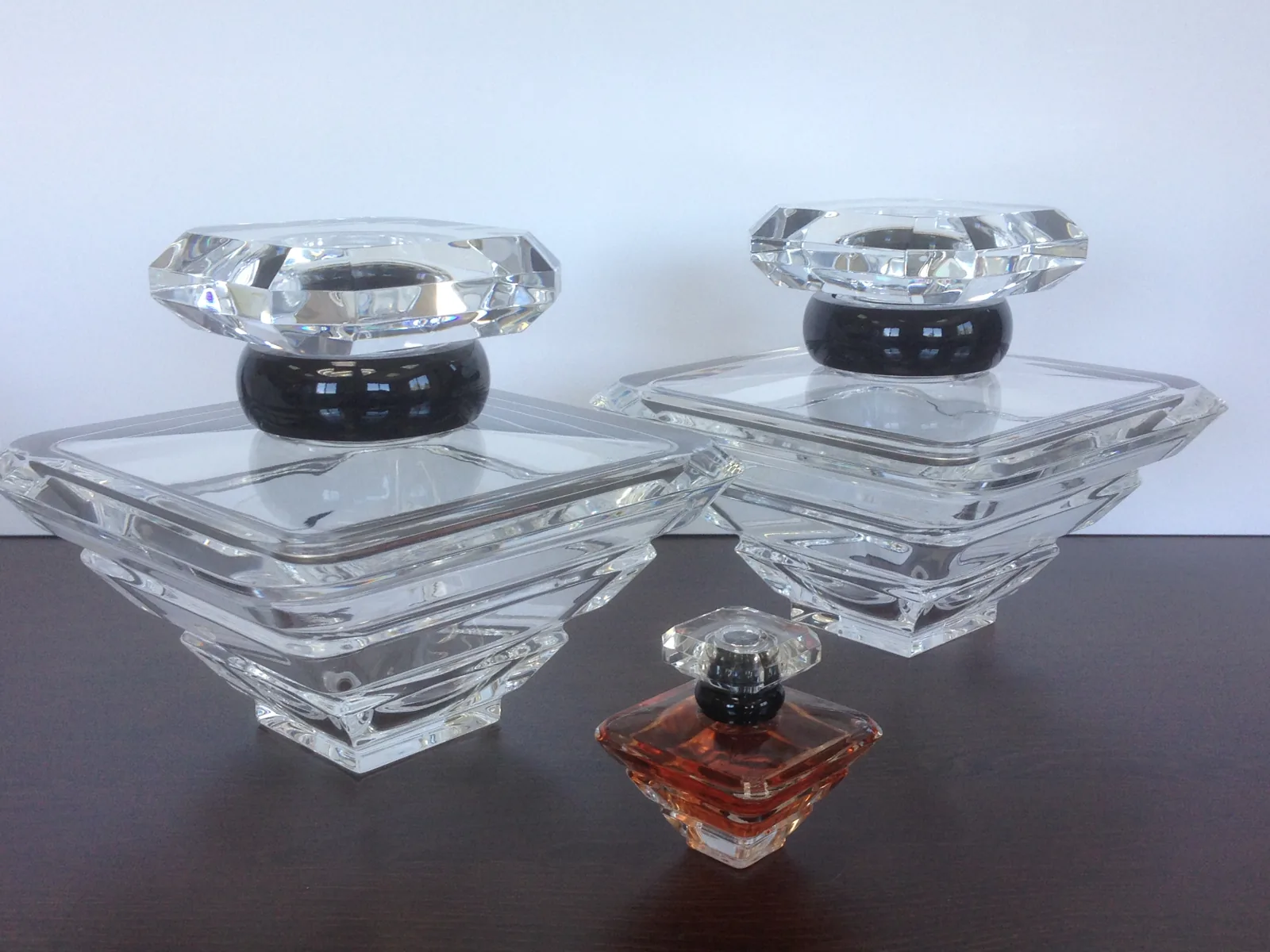 Lancôme · Trésor, maquettes en plexi — réalisation Maq’Exe