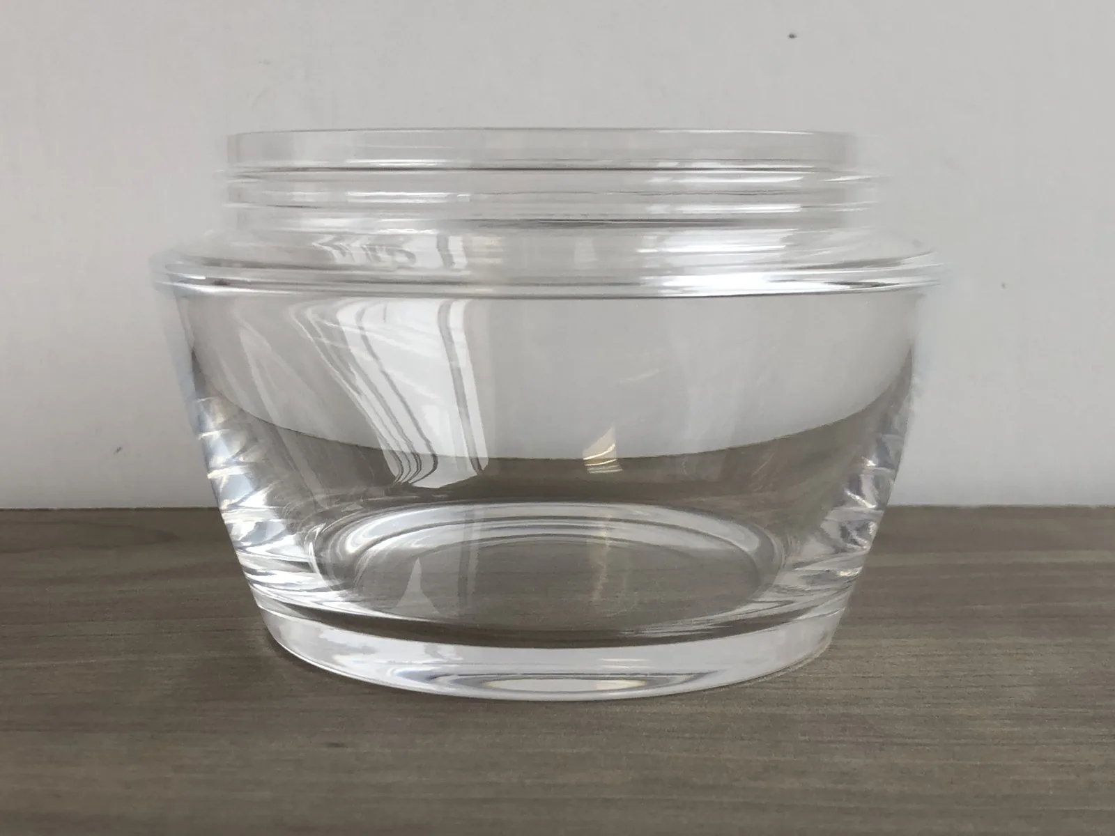 Pot transparent poli — réalisation Maq’Exe