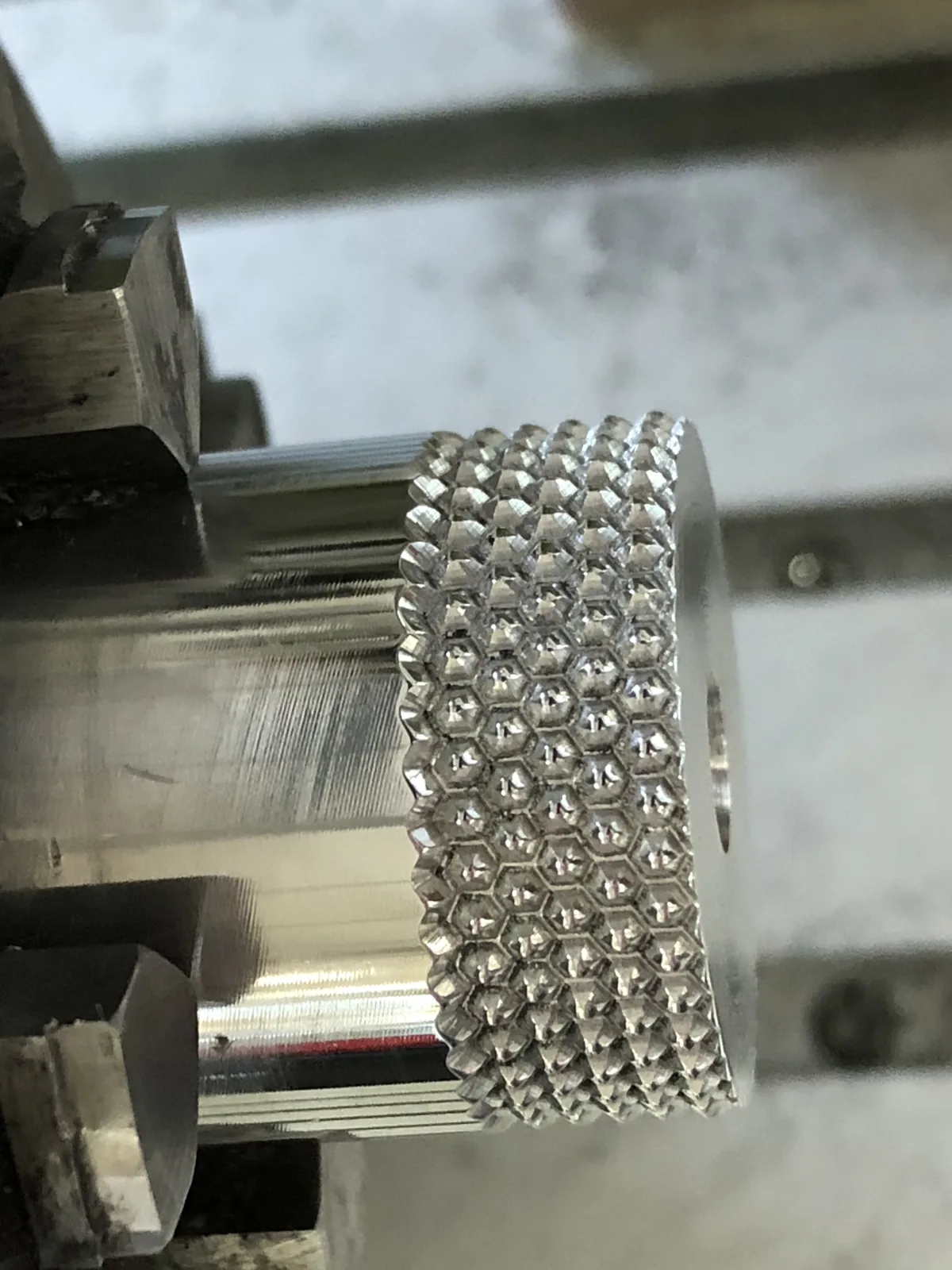 Usinage d’une bague sertie — réalisation Maq’Exe