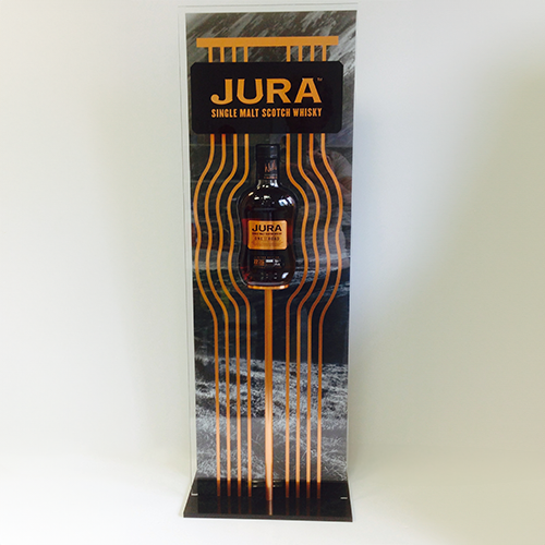 Jura · Présentation bouteille — réalisation Maq’Exe