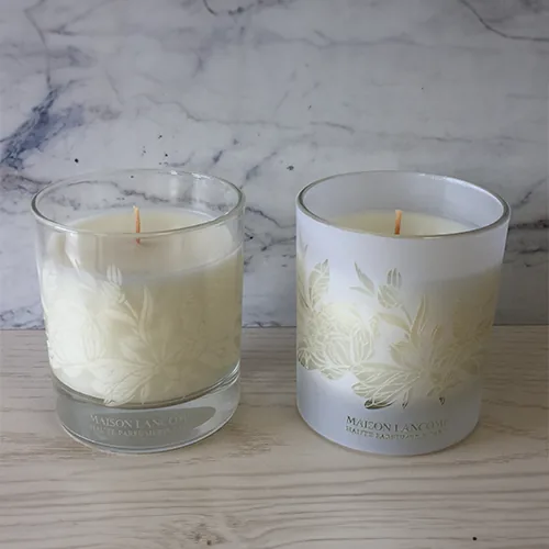 Bougies · Décor floral — réalisation Maq’Exe