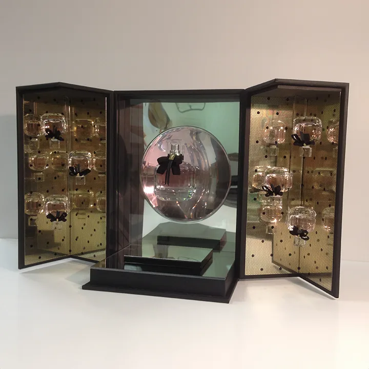 Coffret ouvrant · Miroirs — réalisation Maq’Exe