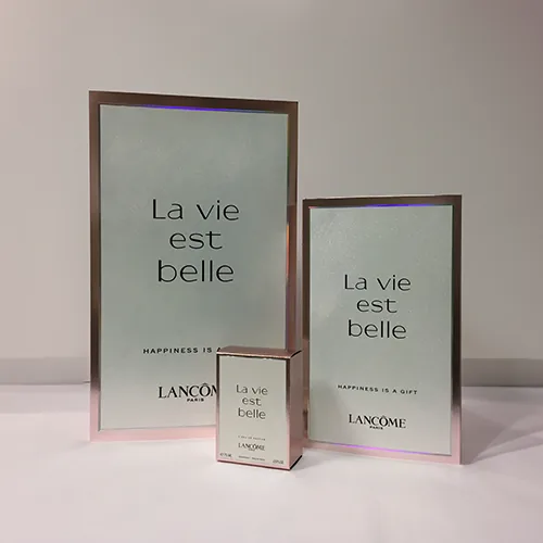 Lancôme · Étuis La vie est belle — réalisation Maq’Exe