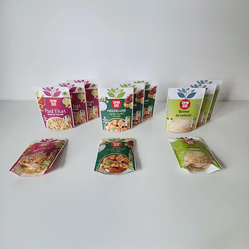 Sachets illustrés — réalisation Maq’Exe