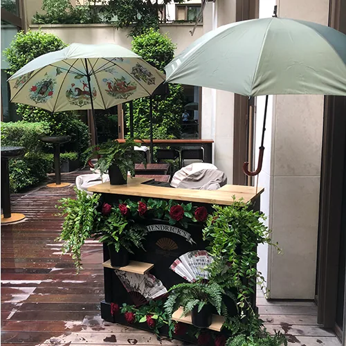 Terrasse · Décor végétal — réalisation Maq’Exe