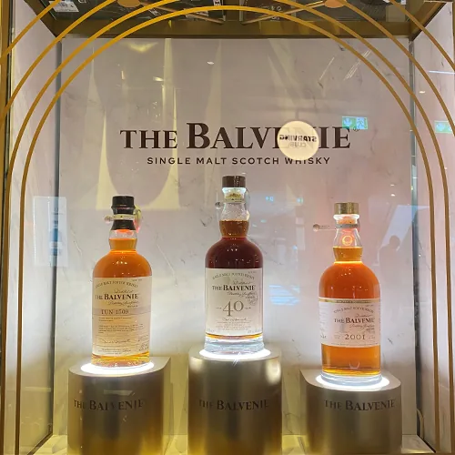 The Balvenie · Niche — réalisation Maq’Exe
