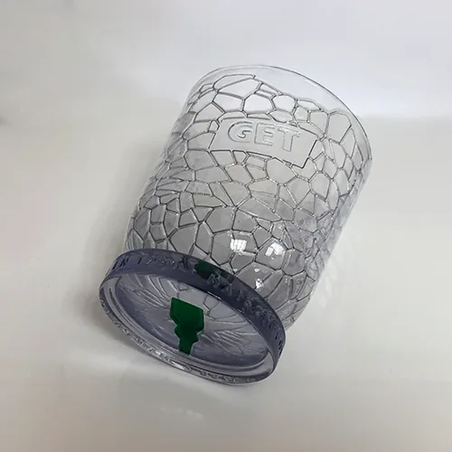 Verre gravé — réalisation Maq’Exe